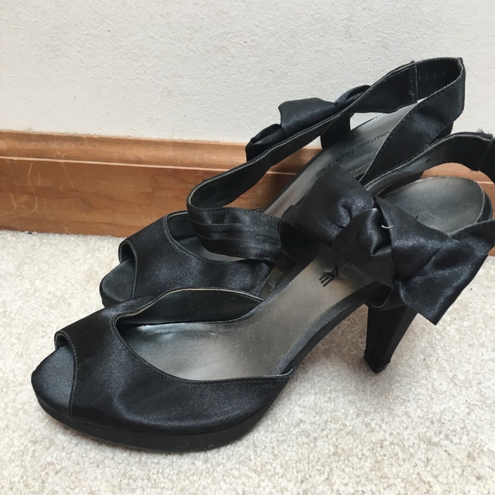 Black heels